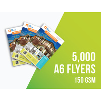 5,000 x A6 flyers - Hot Deal - Free Shipping