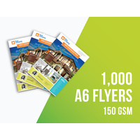 1,000 x A6 flyers - Hot Deal - Free Shipping