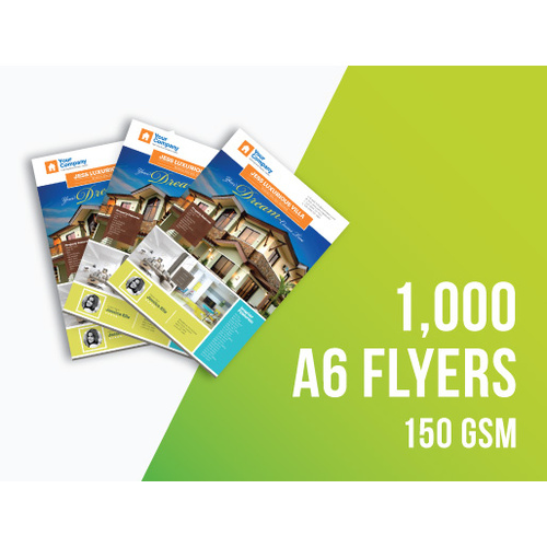 1,000 x A6 flyers - Hot Deal - Free Shipping