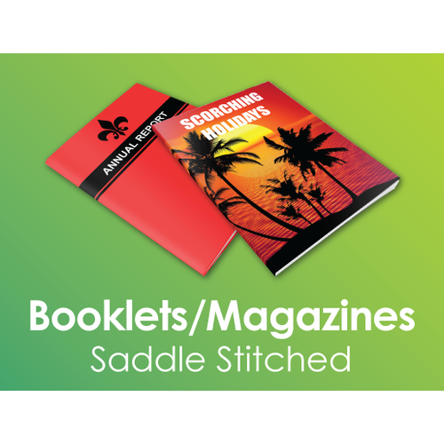 Booklets & Magazines - Saddle Stitched & Perfect Bound