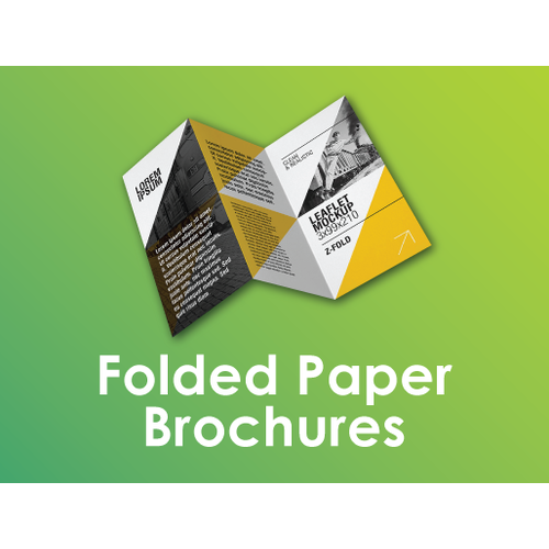 Brochures Folded - Paper